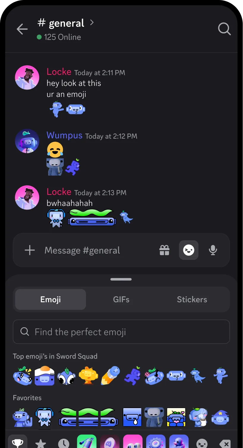 Discord для мобильных устройств